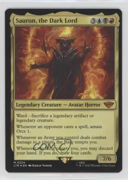 Sauron the Dark Lord Foil #0224 - Image 1