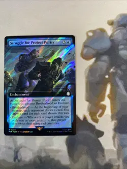 Struggle for Project Purity (SURGE FOIL EXTENDED) RARE Fallout PIP NM - Image 1