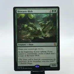 BIOWASTE BLOB - COMMANDER LEGENDS - MTG - NM - MAGIC THE GATHERING - Image 1
