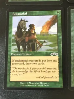 Bequeathal X4 Exodus Ex Condition See Front/back Pics - Image 3