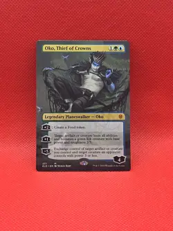 Oko, Thief of Crowns (Borderless) Throne of Eldraine Regular - Image 1