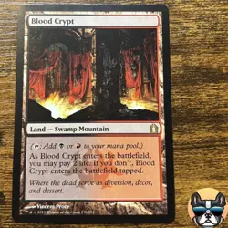 Magic the Gathering MTG- Blood Crypt- NM- 238/274- Return to Ravnica - Image 1