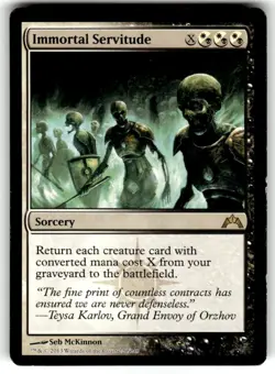 Immortal Servitude Gatecrash Regular MTG - Image 1
