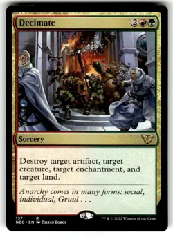 Decimate Commander: Kamigawa: Neon Dynasty Regular MTG - Image 1