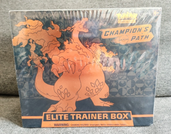 NEW/SEALED Pokemon TCG Sword & Shield Champion's Path Elite Trainer Box - Image 1