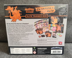 NEW/SEALED Pokemon TCG Sword & Shield Champion's Path Elite Trainer Box - Image 2