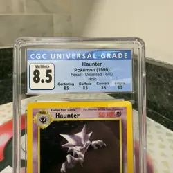 Pokemon TCG 1999 Holo Haunter Fossil Unlimited 6/62 CGC 8.5 NM/Mint+ - Image 2