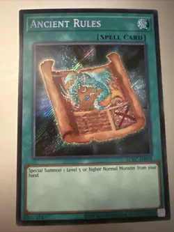 Ancient Rules LCKC-EN039 Legendary Collection Kaiba Unlimited - Image 1