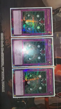 x3 RA03-EN164 Macro Cosmos Quarter Century Secret Rare 1st Ed Yugioh Playset - Image 1