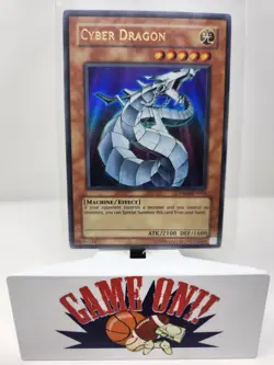 YuGiOh Cyber Dragon DR04-EN015 Ultra Rare LP - Image 1