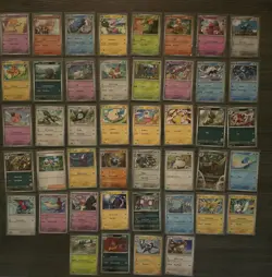 Pokemon TCG - 44 x SCVI Black Star Numbered Promo cards bundle - Image 1