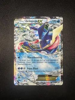 Greninja EX XY20- XY Black Star Promo Holo Rare Pokemon Card NM - Image 1
