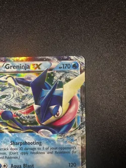 Greninja EX XY20- XY Black Star Promo Holo Rare Pokemon Card NM - Image 3