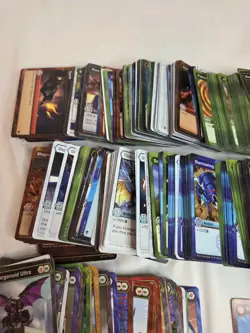 Bakugan Lot of 7 Battle Brawlers, 650+ TCG Cards, 3 metal cards, 50 CCs - Image 3