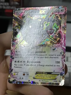 Rayquaza EX XY69 Black Star Promo 2015 SHINY Holo Rare Pokemon Card TCG - Image 5