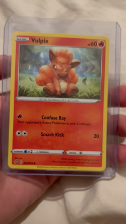 Vulpix 024/192 Sword & Shield Rebel Clash Regular Common Pokemon Card - Image 2
