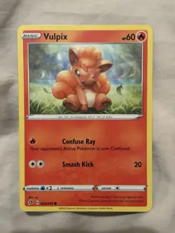 Vulpix 024/192 Sword & Shield Rebel Clash Regular Common Pokemon Card - Image 3