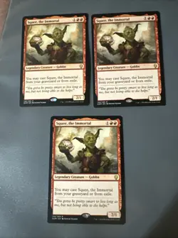 Squee The Immortal X3 Dominaria NM Condition See Front/back Pics - Image 1