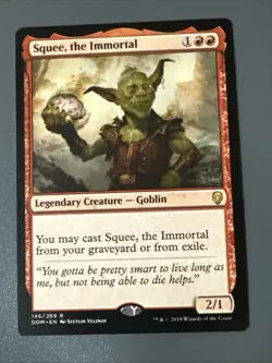 Squee The Immortal X3 Dominaria NM Condition See Front/back Pics - Image 2