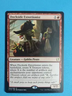 Dockside Extortionist (Light Played) Commander 2019 - MTG Magic The Gathering - Image 1