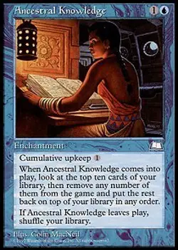 MTG - Ancestral Knowledge Weatherlight - Image 1
