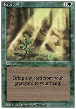 MTG - Regrowth 3rd Edition - Image 1