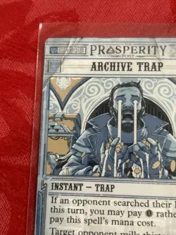 MTG - Archive Trap - Outlaws of Thunder Junction: Breaking News NM - Image 3