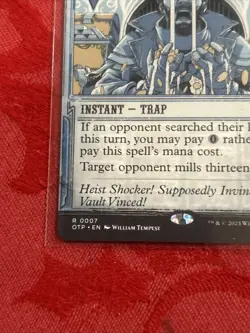 MTG - Archive Trap - Outlaws of Thunder Junction: Breaking News NM - Image 4