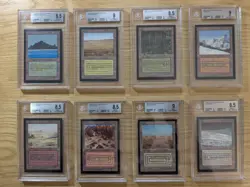 1993 Magic The Gathering Collector's Edition Badlands - BGS 8.5 - Dual Land - Image 4