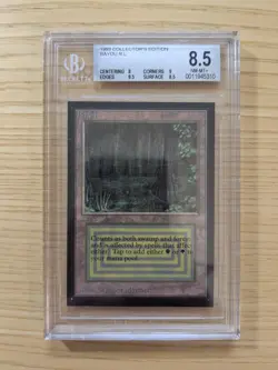 1993 Magic The Gathering Collector's Edition Bayou - BGS 8.5 - Dual Land - Image 1