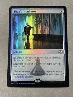 MTG FOIL Urza's Incubator - Modern Horizons 3 #297 NM - Image 1