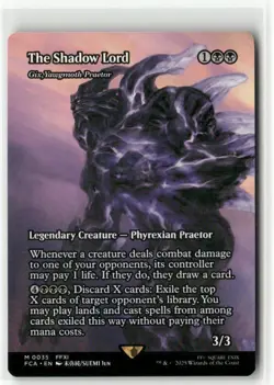 The Shadow Lord - Gix, Yawgmoth Praetor FINAL FANTASY Through the Ages MTG NM - Image 1