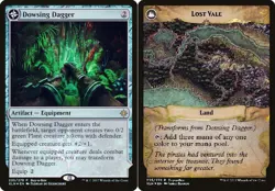 MTG Dowsing Dagger // Lost Vale - Treasure Chest Promo, Light Play, English Prom - Image 1