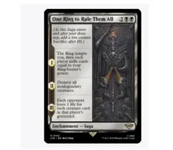 One Ring to Rule Them All The Lord of the Rings 102 Non-Foil NM - Image 1
