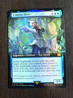 Magic the Gathering: Final Fantasy - Y'shtola Rhul Extended Foil - Mythic - Image 1