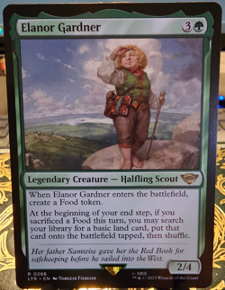 Elanor Gardner Lord of the Rings Magic the Gathering MtG NM Rare - Image 1