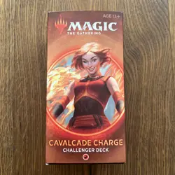 Magic the Gathering Cavalcade Charge Challenger Deck Chandra opened never played - Image 1