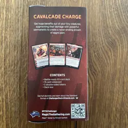 Magic the Gathering Cavalcade Charge Challenger Deck Chandra opened never played - Image 3