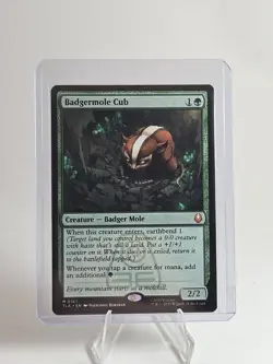 Badgermole Cub 0167 - Mythic Rare - MTG Magic Avatar The Last Airbender - Image 1