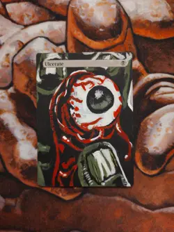 Magic the Gathering Ulcerate Hand Painted Unique Custom MTG Alter - Image 1