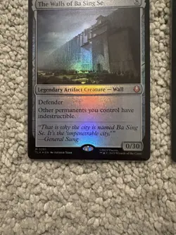 The Walls Of Ba Sing Se M 0261 Foil + R Magic Avatar TLA MTG NM / Mint - Image 4