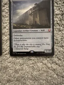 The Walls Of Ba Sing Se M 0261 Foil + R Magic Avatar TLA MTG NM / Mint - Image 5
