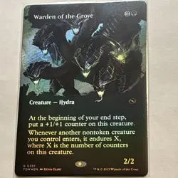 Warden of the Grove (Borderless) Tarkir: Dragonstorm Foil - Image 1