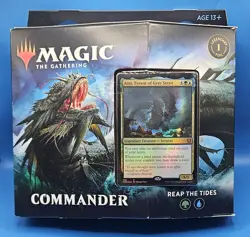 Magic The Gathering Reap The Tides Commander Legends Commander Deck 701575680566 - Image 1