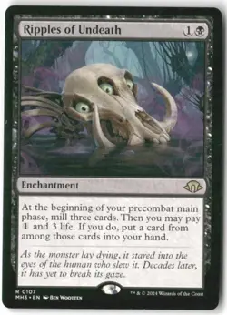 1x MTG Ripples of Undeath - MH3 Rare! NM Mint! Ships Fast! - Image 1