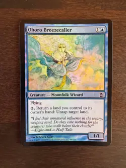 Oboro Breezecaller - Foil LP Saviors of Kamigawa MTG - Image 1