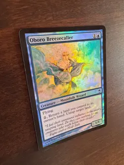 Oboro Breezecaller - Foil LP Saviors of Kamigawa MTG - Image 3