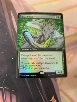 MTG - ROOT SLIVER - FOIL - EXTENDED ART - RARE - NM - SECRET LAIR - Image 1