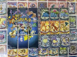 90/90 Pokemon Topps Series 1 complete mixed logo Set Cards 1999 vintage 2x holo - Image 1