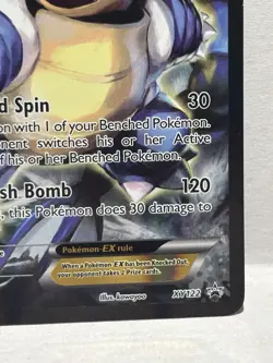 Blastoise EX Pokemon XY122 Generations Full Art holo Black Star Promo -MINT- - Image 5